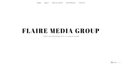 Desktop Screenshot of flairemediagroup.com